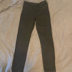 Black American eagle jeans